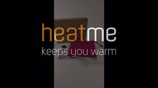 Vyhřívací bateriový podsedák HEATME Classic - světle modrá