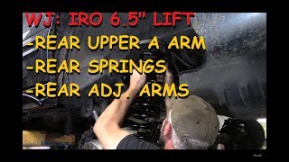 Jeep WJ: Iron Rock Off Road 6. 5 Lift The Rear