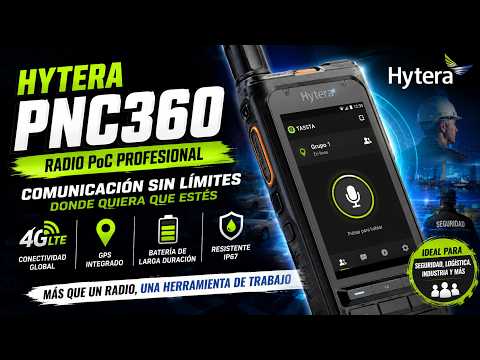 Radio Portátil Inteligente Hytera PNC360S PoC