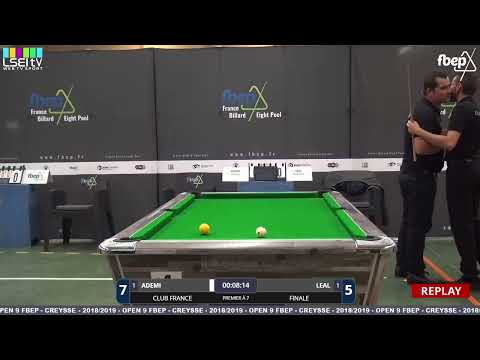 18/19 - FBEP #9 - OPEN DE CREYSSE - CLUB FRANCE - FINALE