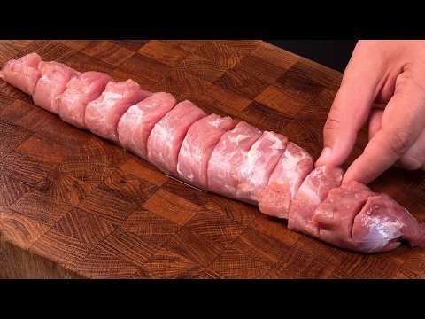 Tolle Idee mit Schweinefilet! das beste Rezept zum Abendessen!