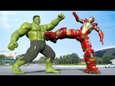 Hulk vs Iron Man - Fight Scene - Avengers Age of Ultron (2025) Movie CLIP HD