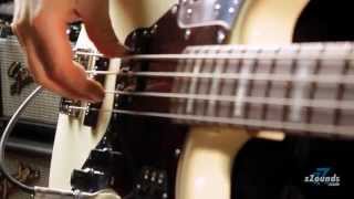 Video thumbnail for Fender American Standard Precision, Jazz and Jaguar Bass Shootout by zZounds