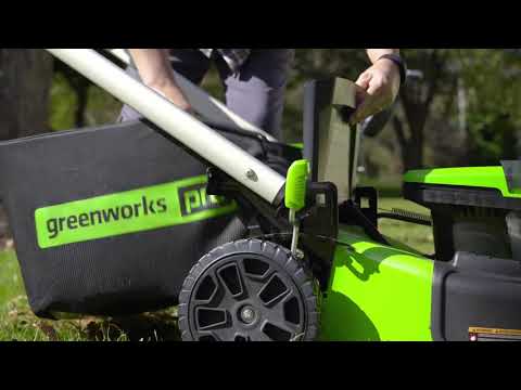 Миниатюра изображения товара Газонокосилка аккумуляторная Greenworks GD60LM51SP самоходная, бесщеточная 60V 51см / 2514307UB (c АКБ 4Ач и ЗУ)