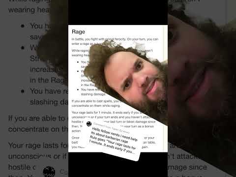 Do Barbarians Need to Deal Damage while Raging?