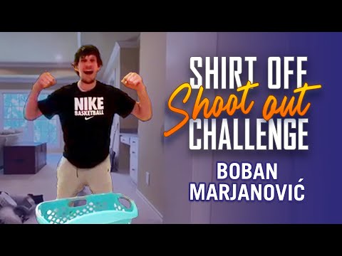 ボバン・マルジャノビッチの#ShirtOffShootOutチャレンジ (Boban Marjanovic's #ShirtOffShootOut Challenge)