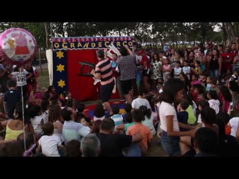 RAILER DO GRANDE CIRCO DO PALHAçO ZABILIM PLIM PLIM CIA THEATRO EM CENA DOMINGO NO PARQUE