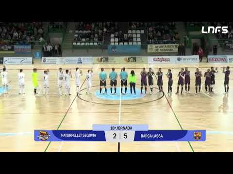SPAIN LEGUE : NATURPELLET SEGOVIA VS FC BARCELONA LASSA (2-5)