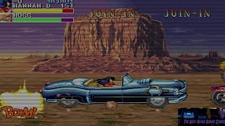 Cadillacs and Dinosaurs 🏎🚕 Fulll Gameplay Longplay - Arcade Game by Capcom Year 1993