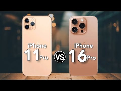 iPhone 16 pro vs iPhone 11 pro specs review 2024