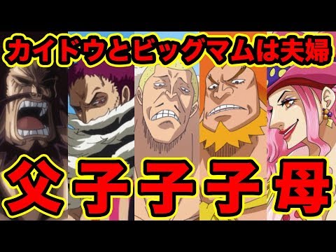 ワンピース 百獣海賊団カイドウと四皇ビッグマムは夫婦でカタクリ ダイフク オーブンの父親はカイドウ 驚愕の伏線と根拠が判明 One Piece Kaido Is Father Youtuberandom ワンピース 百獣海賊団カイドウと四皇ビッグマムは夫婦でカタクリ ダイフク オーブンの父親はカイドウ 驚愕の伏線と根拠が判明 One Piece Kaido Is Father Youtuberandom