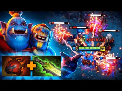 29 Kills Ogre Magi Insane Damage🔥🔥🔥 One Shot Rampage | Dota 2 Gameplay