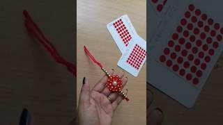 Rakhi Making With Bindi #rakhimakingidea #rakhshabandan #shorts #rakhi #youtubeshorts #viralshort