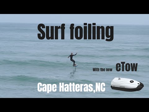 Surf foiling | Takuma eTow | Cape Hatteras,NC