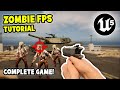 Create a Zombie First Person Shooter Game | Unreal Engine 5 Beginner Tutorial