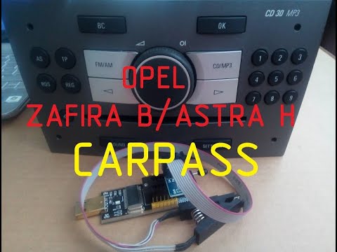 Как отшить штатную магнитолу опель астра h
