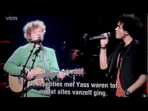 Interview Ed Sheeran & Yass Smaali A-Team