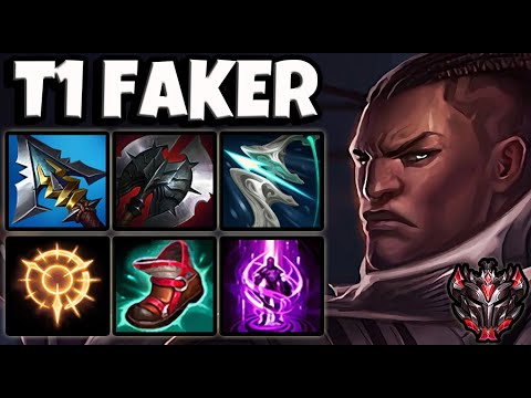 T1 Faker LUCIAN vs RYZE [ MID ] Patch 11.16 Ranked Korea ✅