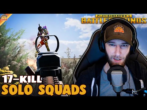 17-Kill SOLO SQUADS | chocoTaco PUBG Solos Gameplay