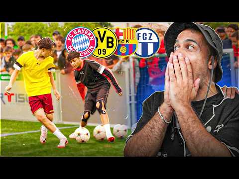 U15 Bundesliga Talent dominates in 1v1 tournament! YT Champions League 😱🔥
