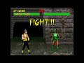 Mortal Kombat 2 Shang Tsung No Damage Very Hard