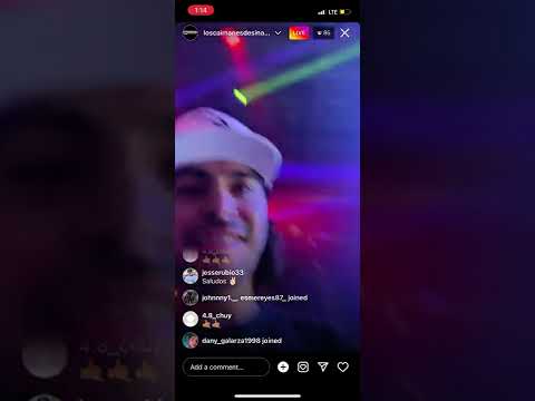El Piyi - Larry Hernandez ft. Los Caimanes de Sinaloa (Instagram Live )