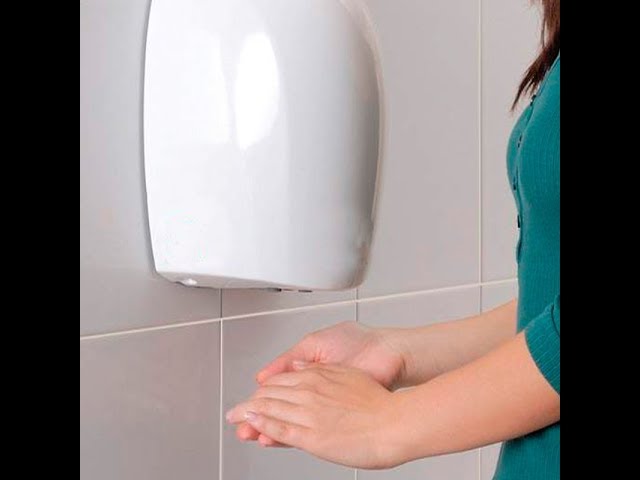 Vídeo relacionado con modunful Seche Main Electrique, Secador Manos de Acero Inoxidable, 2300W Secamanos Automático Comercial, Secamanos de Pared Profesional para Baños, Bajo Ruido