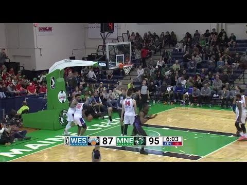 Denzel Valentine Plays in Maine Celtics vs. Westchester Knicks