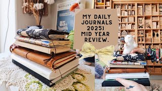 My daily journals 2025) Mid year review.