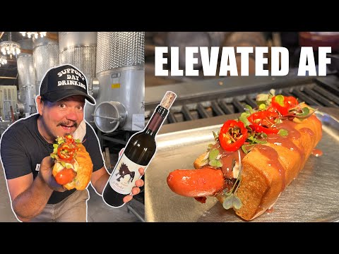 The MOST SOPHISTICATED Hot Dog You'll Ever See.....AM I CLASSY YET?!