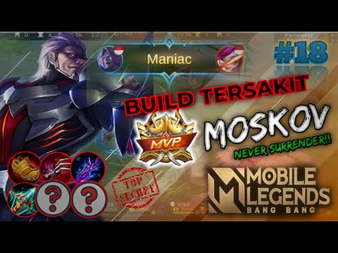 THIS IS THE MOSKOV SURPRISE BUILD 2021 - THE MOSCOV IS HURT ITEM - MOBILE LEGENDS
