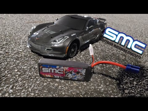 SMC 2s 6400mah 150c lipos Test Run
