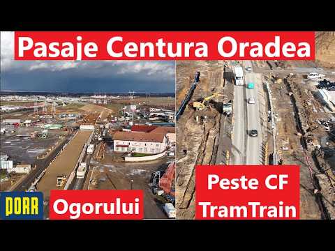 Oradea| Pasaje centura Oradea, stadiu lucrări 24.02.2026