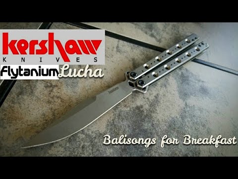 Kershaw Lucha - Flytanium Handles | Balisong Review