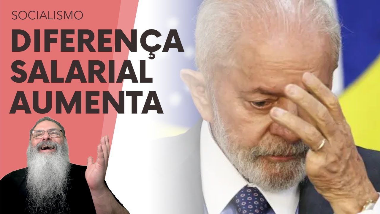 DIFERENÇA SALARIAL entre HOMENS e MULHERES AUMENTOU no GOVERNO LULA, mas ele NÃO PROMETEU RESOLVER?