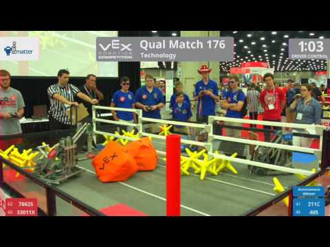 2017 VRC Tech Q176 - 7862S 33011X vs 211C 405 - 25 to 20