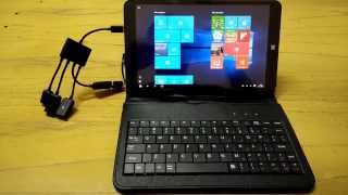 KEREN! -  Tablet Gramedia Book ditambah Leather Case Keyboard dan USB OTG Hub