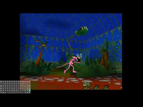 The Greenhouse 0:13.60 Any% (Pink Panther: Pinkadelic Pursuit speedrun)