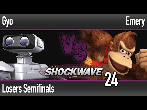 SW 24 Wii U - Gyo (ROB) vs Emery (DK) - Losers Semifinals