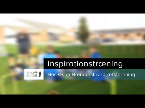Inspirationstræning i fodbold
