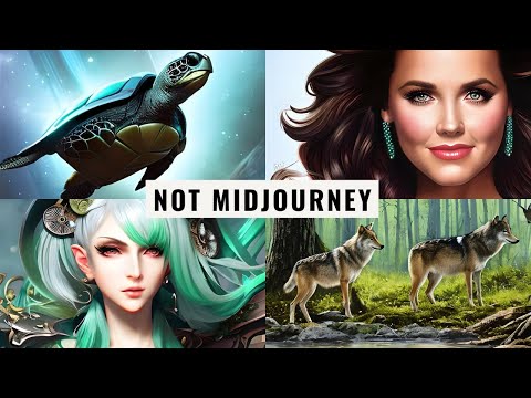 Like MidJourney But Unlimited Free Image Generations!