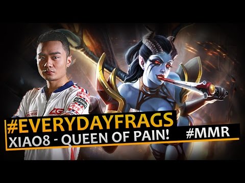 xiao8 (Queen of Pain) - Gameplay Dota 2 MMR