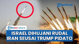 Israel Langsung Dilanda Rudal Iran Usai Ancaman Trump soal Hancurkan Teheran hingga ke Zaman Batu
