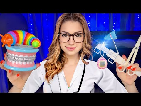 FASTEST ASMR Medical, Cranial Nerve, Chiropractor, Makeup, Bestie, Dentist, Piercer Roleplays ✨