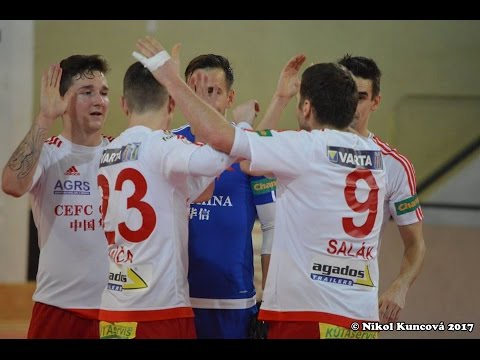 Futsal: SK Slavia Praha - SKP Ocel Třinec 4:2 (1:2)