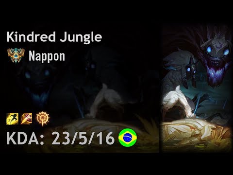Kindred Jungle vs Lee Sin - Nappon vs Absolut - BR Challenger Patch 8.1