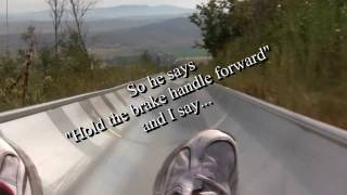 preview picture of video 'The Quicksilver Alpine Slide at Olympic Park in Park City, Utah'