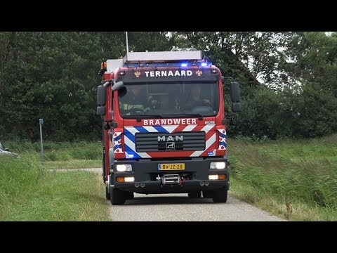 [30.07.2019] Bermbrand snel geblust door brandweer Nesserwei Ternaard