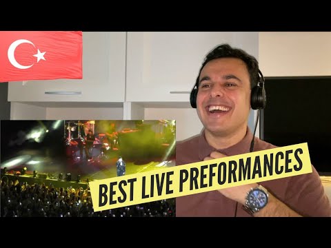 Italian Reaction to Turkish Pop Live Performances Ft. Tarkan - Dudu, Edis Yalan, Hadise - Superman 🔥