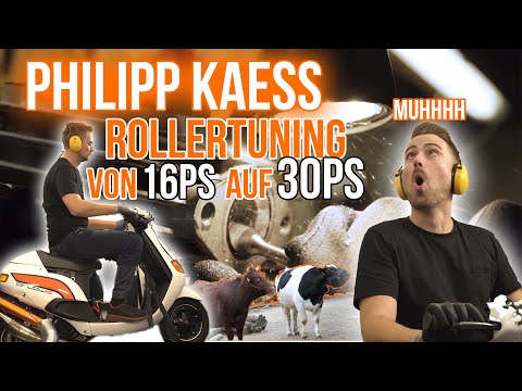 Mehr Bums für den Philipp Kaess Roller| Arlows | 180ccm | 2 Stroke | #philippkaess #piaggio #simson